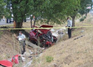 Una mujer muerta y un hombre lesionado fue el saldo de un accidente en la Morelia-Pátzcuaro