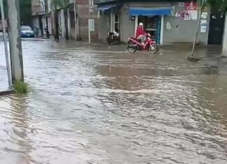 Óscar García Olvera busca la presidencia prometiendo mejores pavimentaciones y dejo la Calle Pedraza en peores condiciones cuando la rehabilitó.
