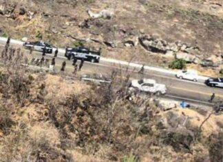 Con drones y explosivos atacan a elementos de la Policía Michoacán