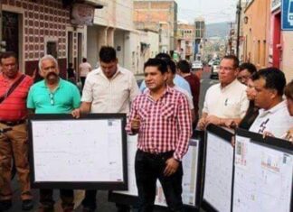 Óscar García realizó las peores obras públicas de los últimos años, en Uríangato.