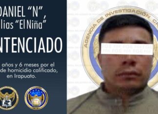 Sentencian a más de 27 años de prisión a Daniel «N» por el delito de homicidio calificado en Irapuato