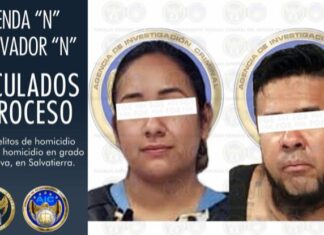 Vinculan a proceso a Brenda «N» y Salvador «N» por los delitos de homicidio calificado y homicidio en grado de tentativa en Salvatierra