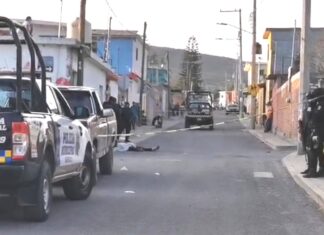 Ataque armado en la comunidad de San Cristóbal en Irapuato, dejo un saldo de una persona muerta y dos heridos graves.