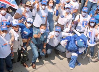 Jorge Ortiz Ortega, candidato del PAN a la Diputación local por el XX distrito en Salvatierra.
