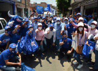 Intensa actividad del candidato a la diputación local Jorge Ortiz Ortega