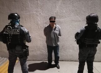 UN HOMBRE FUE DETENIDO POR LA POLICÍA MUNICIPAL, COMO PARTÍCIPE EN UNA AGRESIÓN CON ARMA DE FUEGO EN CONTRA DE UNA MUJER.