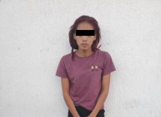 MEDIANTE REPORTE CIUDADANO, UNA MUJER FUE DETENIDA EN LA COLONIA EJIDAL EN POSESIÓN DE 85 DOSIS DE PRESUNTA DROGA.