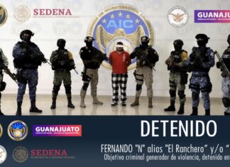 La FGEG, el Ejército Mexicano, GN y la SSPE capturan a “El Ranchero y/o “El Kin” objetivo criminal generador de violencia en el Estado.