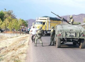Militares resultaron heridos tras ser atacados con un dron