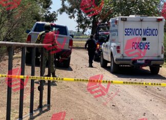 Localizan un cadáver envuelto en plásticos, en Salvatierra