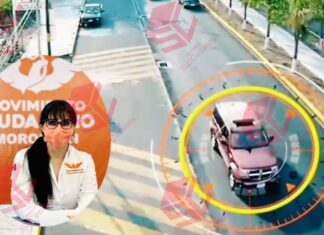 Cuatro personas resultaron lesionadas durante el ataque armado en contra de la candidata del partido Movimiento Ciudadano