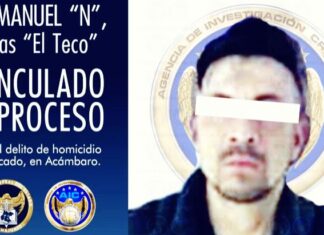 Vinculan a proceso por el delito de homicidio calificado a Emmanuel «N» en Acambaro