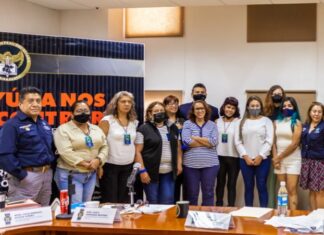 Se reunieron personal de la FGE Autoridades Estatales y representantes colectivos de personas desaparecidas en Guanajuato Capital