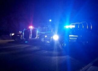 Cuatro policías heridos fue el saldo de un enfrentamiento la noche del pasado martes