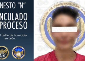Vinculan a proceso a Ernesto «N» por el delito de homicidio en León