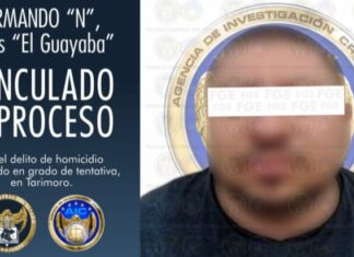 Armando «N» alias «El Guayaba» vinculado a proceso penal por el delito de homicidio calificado en Tarimoro