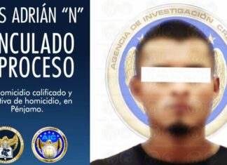 Vinculan a proceso a Jesús Adrián «N» por el delito de homicidio calificado y tentativa de homicidio en Pénjamo