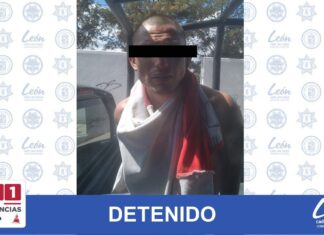 Detiene la Policía de León a hombre por daños y presunto robo a plantel educativo