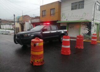 La Dirección General de Movilidad, Transporte y Vialidad realizó supervision en los pasos desnivel después de las lluvias registradas esta mañana