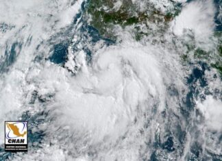 La Tormenta Tropical #Enrique se está fortaleciendo rápidamente; En menos de 24 horas se convertirá en Huracán.