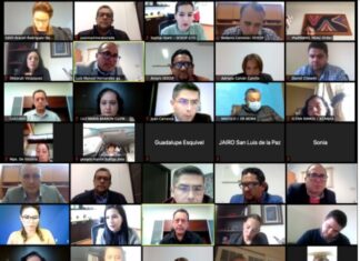 La Secretaria Ejecutiva del Sistema Estatal de Seguridad Pública, Sophia Huett López, se reunió con Alcaldesas y Alcaldes que integran las regiones I Noreste y II Norte