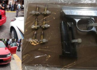 Dos personas fueron detenidas por la posesión de un arma de fuego