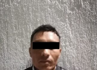 MEDIANTE RECORRIDOS DE PREVENCIÓN EN LA COLONIA SANTOS DEGOLLADO, UN HOMBRE FUE DETENIDO POR LA POLICÍA MUNICIPAL