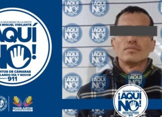 Elementos de la Secretaría de Seguridad Pública detienen a un sujeto en posesión de 15 dosis de presunta droga en San Miguel de Allende