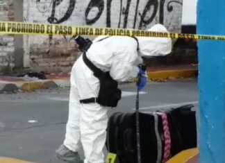 Encuentran el cuerpo de una persona dentro de una maleta en la colonia Valle de Jerez en León