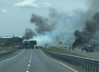 Condenan a sujeto que participó en bloqueos en la autopista Celaya-Salamanca en 2019.
