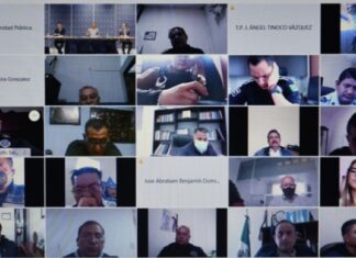 De manera virtual se llevó a cabo la Trigésima Sesión Ordinaria de la Comisión Estatal de Secretarios de Seguridad Pública del Estado