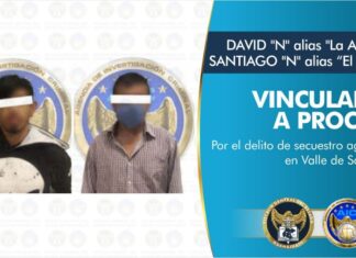 El Ardilla” y “El Enano”, son vinculados a proceso penal por el delito de secuestro agravado, tras la imputación formulada por un agente del Ministerio Público especializado