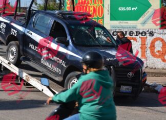 Intento de asalto y secuestro en Uriangato generó una gran movilización policíaca; no hay detenidos.