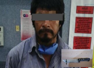 DETIENEN A UN HOMBRE POR PRESUNTA AGRESIÓN A ELEMENTOS DE TRÁNSITO Y POLICÍA