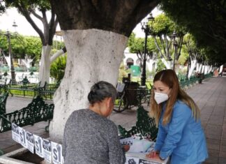 En Uriangato todavía se encuentra en marcha el módulo de información para la consulta pública a realizarse el primero de agosto, misma que buscaría enjuiciar a los expresidentes