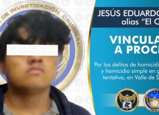 Jesús Eduardo «N» alias «El Chule» fue vinculado a proceso por los delitos de homicidio simple y homicidio simple en grado de tentativa en Valle de Santiago