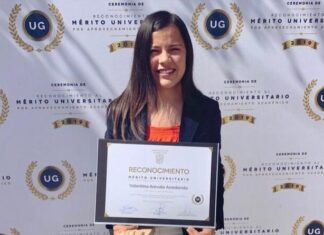 Alumna destacada de la UG obtiene una beca para estudiar un posgrado en Estados Unidos.