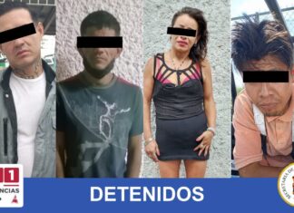 Detiene la Policía de León a cuatro presuntos distribuidores de droga