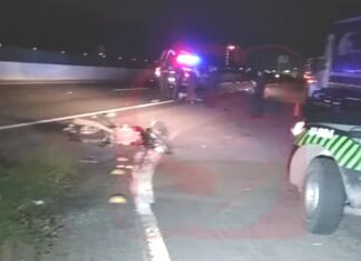 Accidente vehicular en la carretera Salamanca-Irapuato dejó como saldo un hombre sin vida