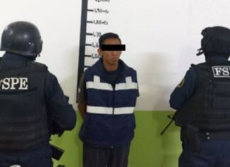 Elementos de la FSPE detuvieron a un sujeto en posesión de un arma de fuego en Apaseo el Grande