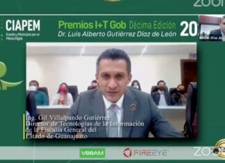 La FGEG obtuvo un reconocimiento a las prácticas de innovación tecnológica y gubernamental en el ámbito público