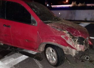 Policía Municipal aseguró arma de fuego y una camioneta tras una persecución en San Miguel de Allende