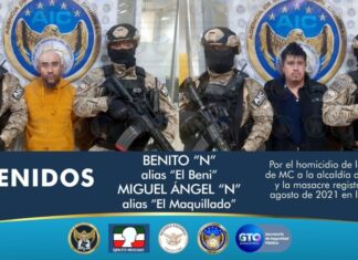 Detienen a presuntos homicidas de Alma Barragán y de 6 personas más en cervecería de Moroleón