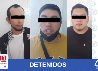 Detiene la SSPL a tres hombres por la posesión de 33 cartuchos