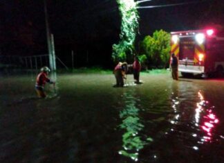 Protección Civil brindó apoyo para las afectaciones que han causado las lluvias torrenciales en Silao