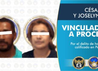 CÉSAR “N” esperó a bordo de una motocicleta mientras su cómplice JOSELYN “N” asesinó con arma de fuego a una mujer que atendía una tortillería, el reciente 18 de agosto en Pénjamo