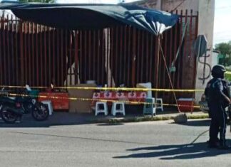 Asesinan a un hombre en un puesto en la calle Guanajuato en Apaseo el Alto