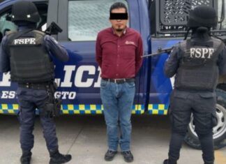 Elementos de la FSPE detuvieron a un sujeto en posesión de un radio con frecuencia abierta de Seguridad Pública en Acambaro