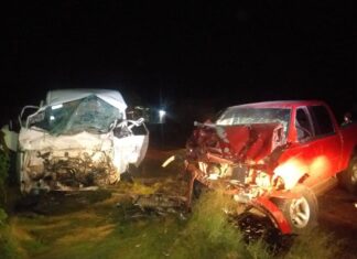 Trágico accidente vehicular dejó un saldo de un hombre sin vida y uno más gravemente herido en la salida a Yuriria