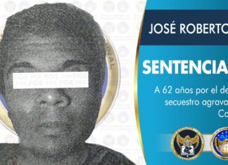 Un hombre ha sido sentenciado a pena privativa de libertad por 62 años, bajo cargos de secuestro agravado
